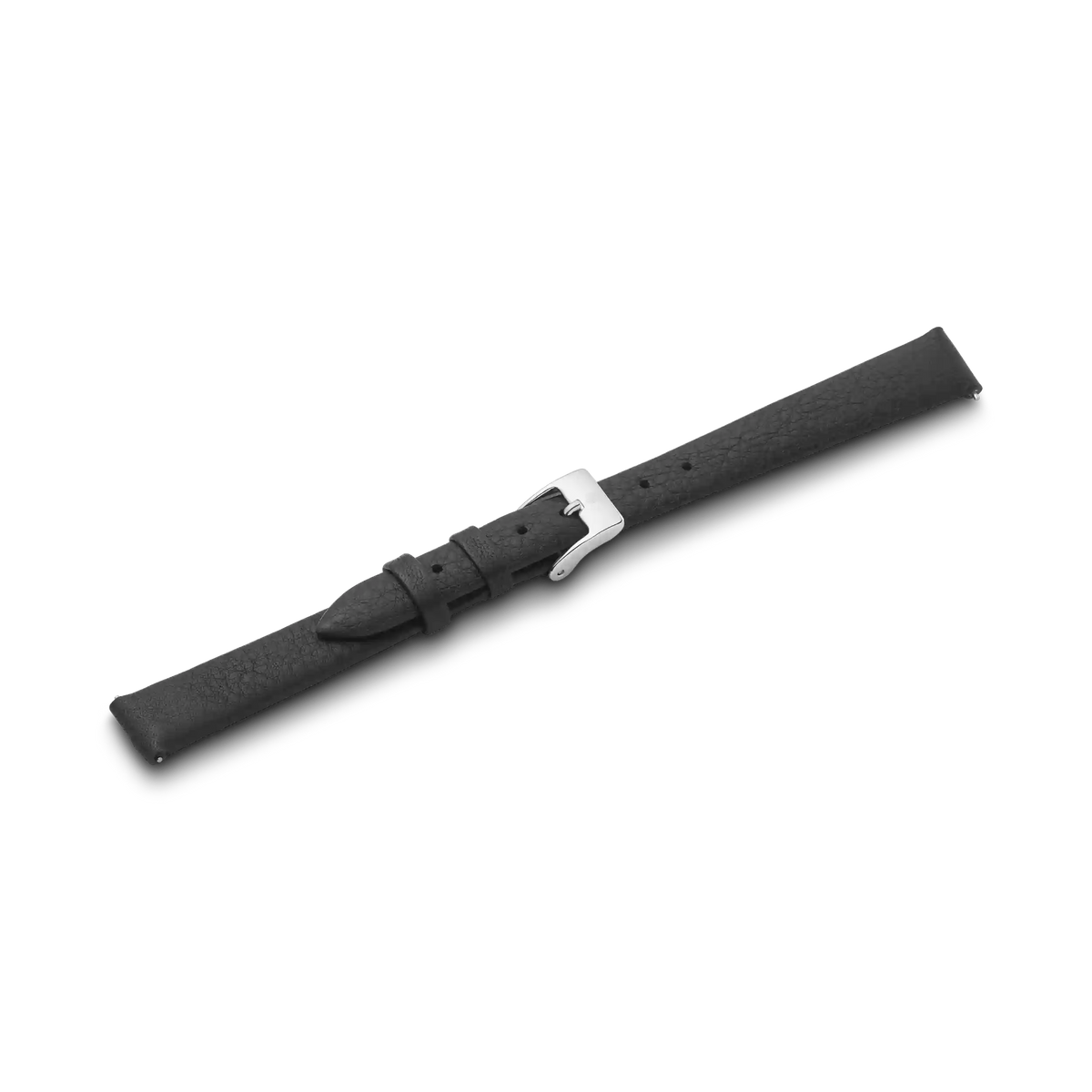 Black leather strap with buckle